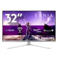 Philips 31.5I 16:9 QD-OLED 240HZ 3840X2160 HAS 130MM HDMI X 2X 2.1 DP X 1X 2.1USB-C 3.2 GEN2 (HBR3)