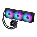 AsusTek ASUS ROG Strix LC III 360 ARGB all-in-one CPU liquid cooler with 360 rotatable water block Premium ROG ARGB fans