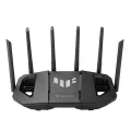 AsusTek ASUS TUF Gaming BE9400 Expandable Tri-Band WiFi 7 802.11be Gaming Router Quad 2.5G Ports 3-Step Port Forwarding