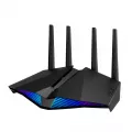 AsusTek ASUS RT-AX82U Dual Band WiFi 6 Gaming Router WiFi 6 802.11ax Mobile Game Mode Lifetime Free Internet Security Mesh WiFi support