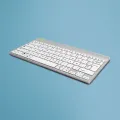 R-GO Tools Ergonomic keyboard R-Go Compact Break compact keyboard with break software QWERTY (ES) Bluetooth white