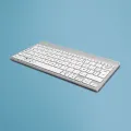 R-GO Tools R-Go Compact Break keyboard AZERTY (BE) Bluetooth Wit