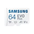 Samsung EVO PLUS microSD 64GB 2024 incl. SD Adapter memory card UHS-I U3 Full HD and 4K UHD 160 MB/s read