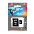 Silicon Power SD Silicon Power 32GB Elite MicroSD incl. SD-adapter Zwart