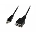 StarTech.com 1 ft Mini USB 2.0 Cable - USB A to Mini B F/M