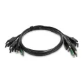 StarTech.com Dual-DisplayPort KVM Cable USB 2.0 TAA