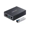StarTech.com Gigabit SM LC Fiber Media Converter 20km