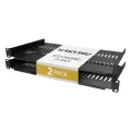 StarTech.com 2-Pack 1U Server Vented Rack Shelf/Tray