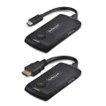 StarTech.com Wireless USB-C to HDMI Extender 4K 60Hz