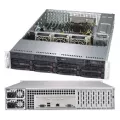 Supermicro 2U BARE EPYC7002 8X3.5HS LIC 2XGBE M.2 NVME 740WR PLATINUM IN
