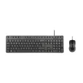 Targus Full size Wired Keyboard and Mouse Combo (FR) Black