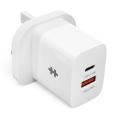 Targus Hyper HyperJuice 20W USB-C Charger (UK) White