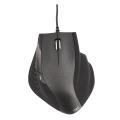 T'nb ERGO Line Wired Ergonomic Mouse Black Optimized Design For Comfortable Use