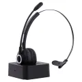 T'nb Activ 300M Professional Mono Bluetooth Headset With Magnetic Charging Base Wireless Bluetooth 5.0 Connection