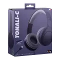T'nb TONALITY - On-ear wired headset - navy blue & storm gray