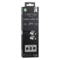 T'nb 2.0 HDMI cable male-male compatible with 4K - 2 meters - black