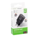 T'nb Mains charger 1 USB-C Power Delivery + USB-A Quick Charge 30W black