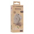 T'nb Mains Charger Eco-friendly bio sourced/recycled 2.4A 12W USB-A Sand