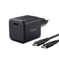 Trust MAXO 65W SMALL USB-C CHARGER BLK