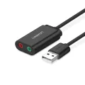 Ugreen USB 2.0 External Sound Adapter Black