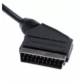 Video seven V7 SCART AV CABLE 3M BLACK SCART 21PIN M/M RETAIL