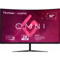 Viewsonic LED monitor VX3218C-2K 32IN curved QHD 250cd/m2 resp 1ms incl 2x2W speakers 165Hz FreeSync Premium