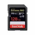 Western Digital Sandisk Extreme Pro SDXC 128GB UHS-I SD Card 170/90 V30