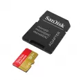 Western Digital Sandisk Extreme microSDXC 256GB R190/W130 A2 C10 V30 UHS-I U3 + SD Adapter