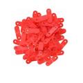 Zebra WRISTBAND CLIPS KIT RED 275/KIT FOR HC100