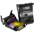 Zebra Load-N-Goâ¢ color ribbon for ZXP Series 1 YMCKO (100 images/roll)