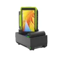 Zebra WT5400/WT6400 Single Slot Charge Only Cradle Allows Charging Of 1 Wearable Terminal And 1 Spare Battery. Requires PWR-BGA12V50W0WW DC Cable CBL-DC-388A1-01 And 3-Wire Grounded C.SP. AC Line Cord