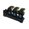 Zebra RFD90 3 Device Slots/4 Toaster Slots Communication Cradle w/ supp for TC51/52/52x/52ax/56/57/57x. Req. PW SUPP (PWR-BGA12V108W0WW) DC Line Cord (CBL-DC-382A1-01) and Country Specific Line Cord.