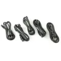 Zebra 3-PRONG POWER CORD QTY OF 5 240V UK C13