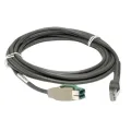 Zebra CABLE-SHIELDED USB: PWR+ CONNECTOR 4.6M STRAIGHT 12V