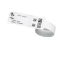 Zebra Wristband Polyester25.4x201.6mm Infant Coated 25.4mm core Plain