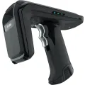 Zebra RFD40 Premium Plus Sled: Standard Range Circular Polarized Antenna UHF RFID Bluetooth WiFi Gun SE4100 Imager 7000mAh Battery Midnight Black EMEA 800MHz