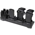 Zebra RFD40 3 DEVs/4 Toaster Slots COMM Cradle for TC21/26. Requires Power Supply (PWR-BGA12V108W0WW) DC Line Cord (CBL-DC-382A1-01) and Country Specific Line Cord.