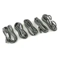 Zebra KIT Power Cord U.S. 120V IEC320C13 (set of 5)