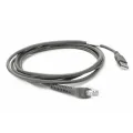 Zebra 2m Shielded USB Cable - Series A Connector - Straight Compatible with DS2208 and DS8178