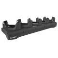 Zebra Five-slot cradle to charge FR55 TC53 / TC58 TC53e / TC58e / TC53e-RFID devices WITH a rugged boot. Includes pre-installed grey shims. Sold Separately Power supply (PWR- BGA12V108W0WW) DC cable (CBL-D