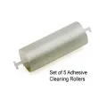 Zebra KIT ADHESIVE CLEANING ROLLERS P330I ZXP 7 ZXP 8 FEEDER SET OF 5