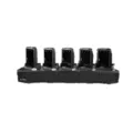 Zebra WT6000 5SLOT ETHERNET SHARE CRADLE W/BATT CHARGER. ALLOWS TO CHARGE 5 WEARABLE TERMINALS/ 5 BATT AND ALLOWS ETHERNET COMM. REQUIRES DC LINE CORD 50-16002-029R