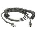 Zebra 9FT shielder USB cable coiled