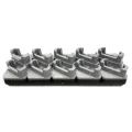 Zebra Charge-Only ShareCradle to charge up to ten TC501 devices w/ exoskeletons. Sold Separately: Power supply (PWR-BGA12V150W1WW) and a country-specific AC line cord.