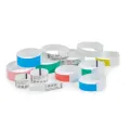 Zebra Z BAND ULTRA SOFT 1X11IN DT COATED 1IN CORE 175/ROLL 6/BOX RED