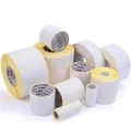 Zebra Z-ULTIMATE 3000T WHIT 51x76mm 12/BOX Label Polyester Coated Permanent Adhesive 25mm Core EAZIPRICE