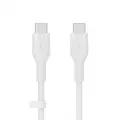 Belkin USB-C to USB-C Silicone White Black Mix 1m Twin Pack