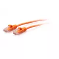 C2G Cables To Go 10FT/3M CAT6A SLIM PATCH 28AWG ORANGE