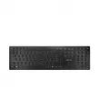 Cherry KW 9100 SLIM CZ Keyboard wireless Black Czechia / Slovakia