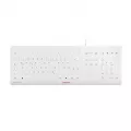 Cherry STREAM Protect Wired GER White-Grey QWERTZ